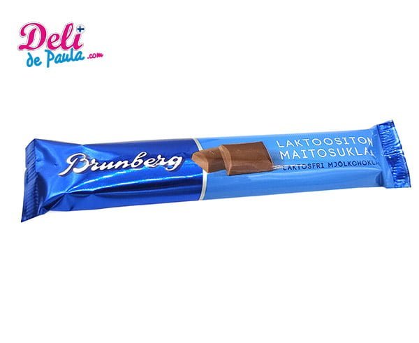 Brunberg Chocolate con Leche Sin Lactosa 30 gr - Deli de Paula