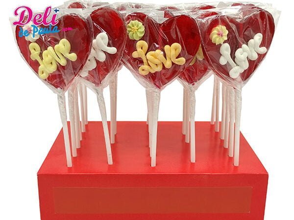 Heart Lollipop Love - Deli de Paula for all your Liquorice Ropes