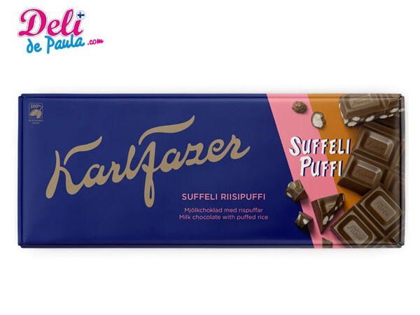 Karl Fazer Suffeli milk chocolate 198 g - Deli de Paula
